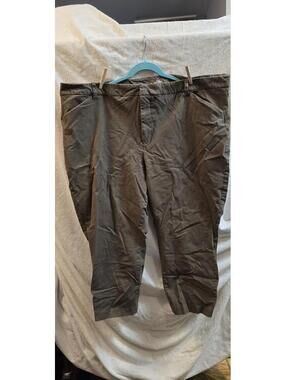 Women's Old Navy Pixie High Waist Olive Casual Trousers size 26